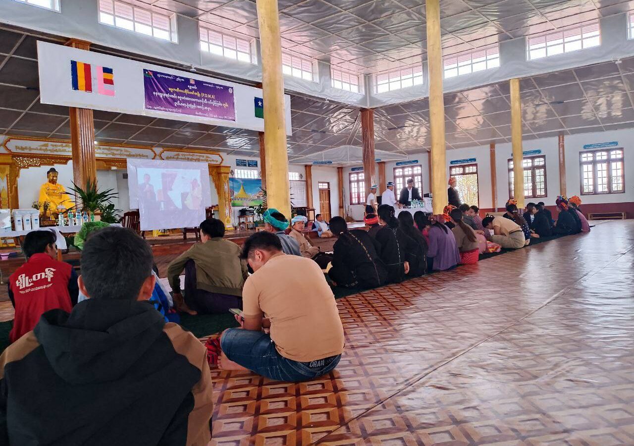 နောင်တရားမြို့ရှိဒေသခံပြည်သူများကိုALKAMAG Companyက ရေသန့်စက် အသုံးပြုနည်းဆိုင်ရာ အသိပညာပေးလုပ်ငန်း ပြုလုပ်ပေးခဲ့