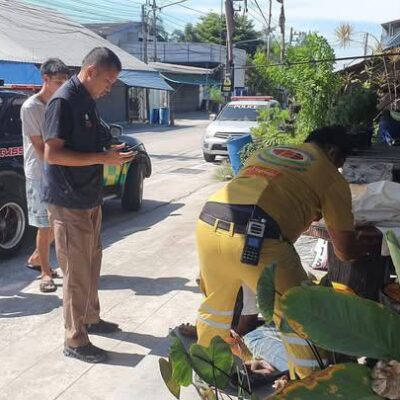 ထိုင်းနိုင်ငံရှိ ချွန်ဘူရီခရိုင် နောင်းလီရပ်ကွက်၊ ကျရိုးစွတ်ခ်စာသင်ကျောင်း ၀င်ပေါက်အနီးတွင် အမည်မသိသူတစ်ဦးသေဆုံးတာတွေ့ ရှိရ