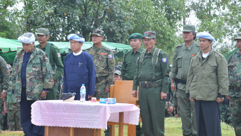 ပင်တွန်ပအိုဝ်းအမျိုးသားအာဇာနည်ကုန်းတွင် (၅၀)ကြိမ်မြောက် ပအိုဝ်းအမျိုးသားအာဇာနည်နေ့ အခမ်းအနားပြုလုပ်