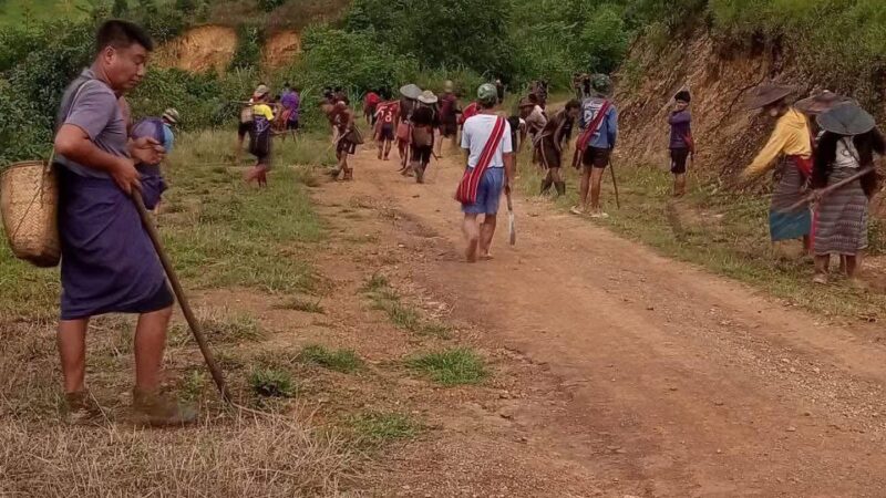 သွားလာရေးအဆင်ပြေစေဖို့ လူထုစုပေါင်းအားဖြင့်ပူးပေါင်းဆောင်ရွက်