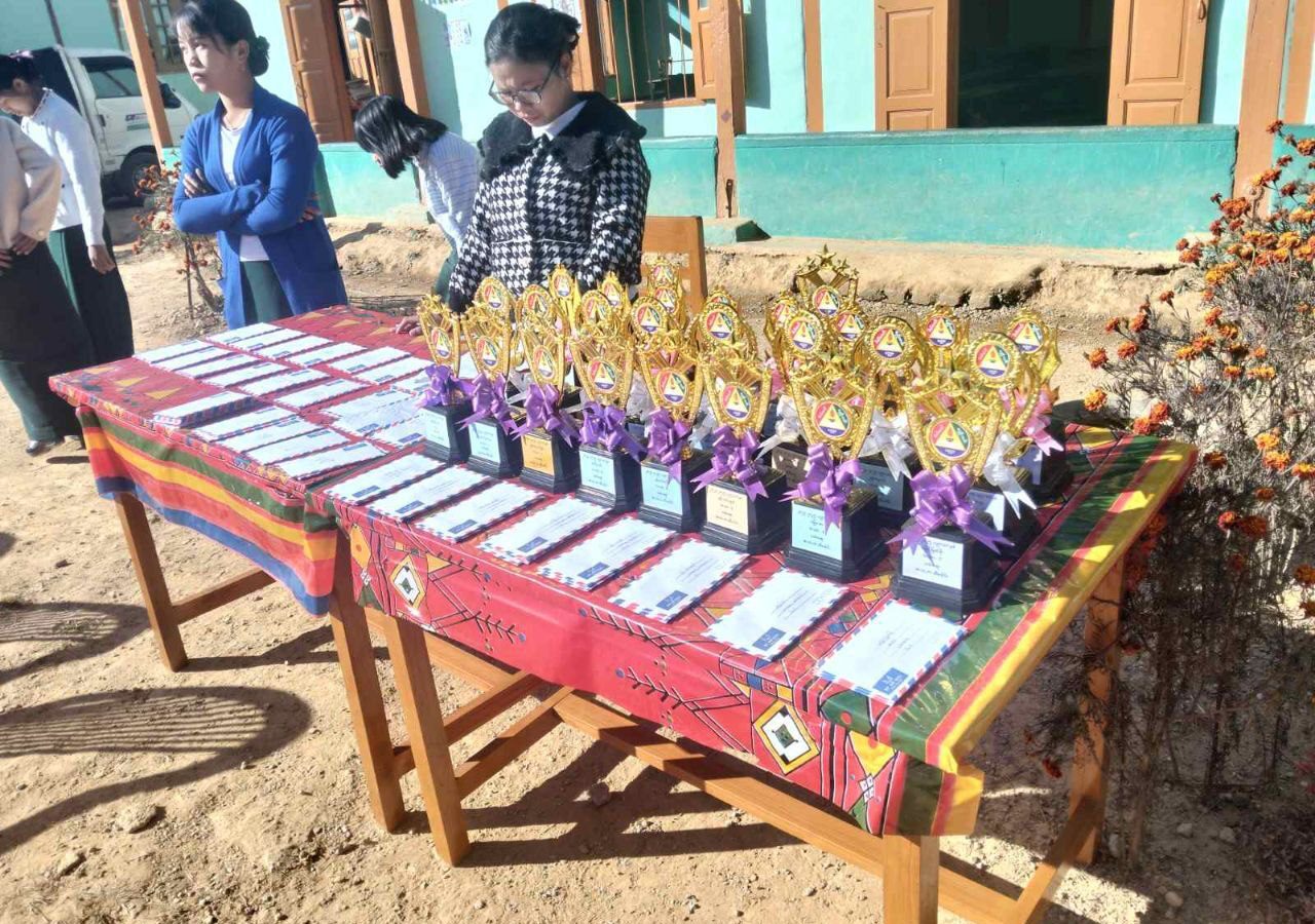 ထီခေါင်း အခြေခံပညာအလယ်တန်းကျောင်းတွင် ၂၀၂၅-၂၀၂၆ ပညာရေးစုံညီပွဲတော်ကျင်းပ