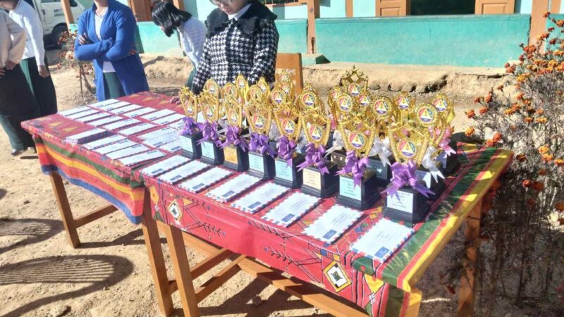 ထီခေါင်း အခြေခံပညာအလယ်တန်းကျောင်းတွင် ၂၀၂၅-၂၀၂၆ ပညာရေးစုံညီပွဲတော်ကျင်းပ