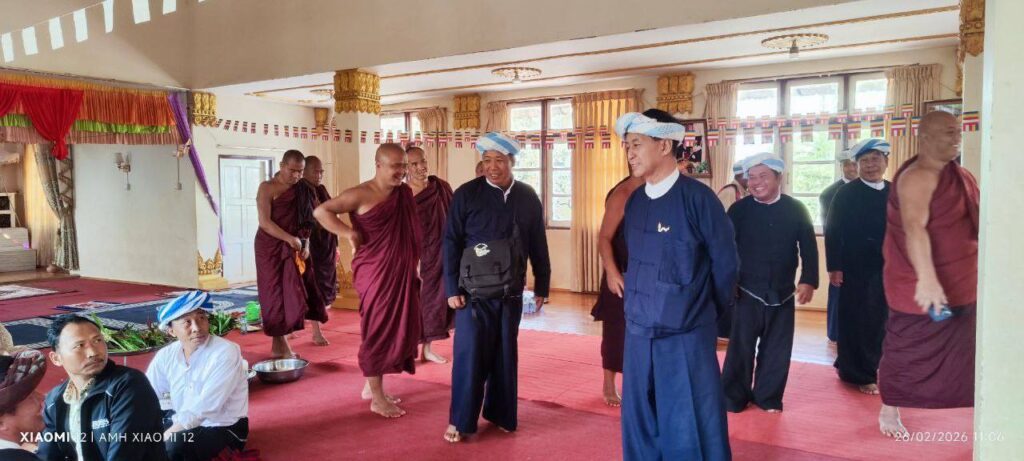 ကိုးန၀င်းဆုꩻတောင်ꩻဗွေ နောင်ခမ်ꩻစေႏတီႏတောႏ မာꩻလွေꩻဗုဒ္ဓါဘိသေကအနေကဇာႏတွမ်ႏ ပဌာန်ꩻအောင်ႏပွယ်ꩻကို ဥက္ကဌဖြားတန်ခွန်စံလွင် ကျွꩻထင်ႏခီႏမျောက်လွေꩻ