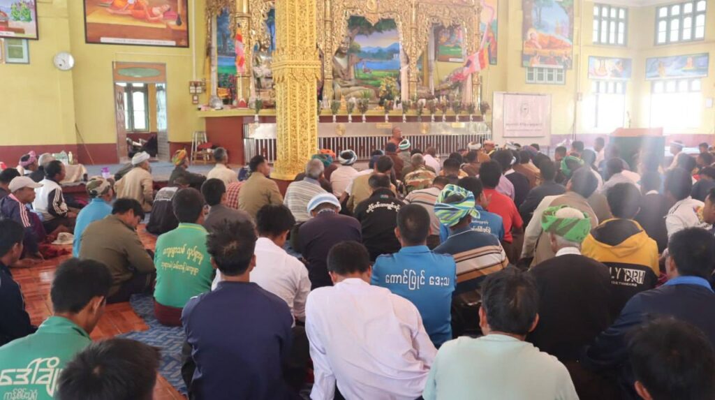 အထူးဒေသ(၆) စိုက်ပျိုးရေးဌာနဗဟိုမှ ကျေးရွာအခြေပြုတောင်သူများအား သီးနှံစိုက်ပျိုးရေး အသိပညာပေး