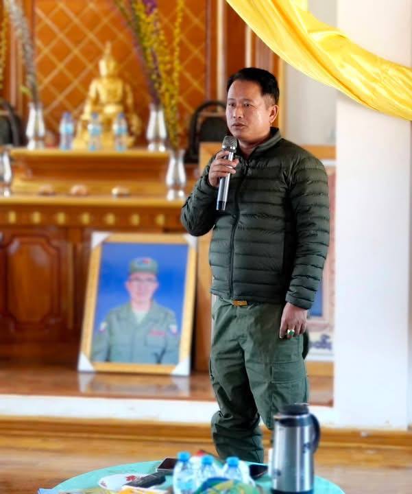 အထူးဒေသ(၆)ပအိုဝ်းငြိမ်းချမ်းရေး(၃၅)နှစ်ပြည့် အထိန်းအမတ်ဂုဏ်ပြုပွဲအတွက် မျင်ꩻမိုရ်ႏခမ်း(အခါဝ်ကွဥ်ႏ) စင်းသင်းကောင်ခယ်ႏ တာ၀န်ရှိ