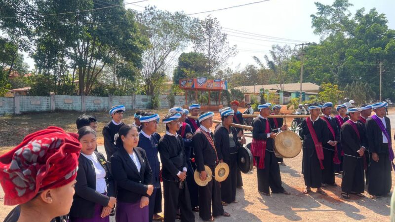 (၈၁)နှစ်မြောက် တပ်မတော်နေ့ကိုကြိုဆို ဂုဏ်ပြုသောအထိမ်းအမှတ်အနေဖြင့် ရွာတွင်းကွန် ကရစ်လမ်းသစ်ဖွင့်ပွဲ အခမ်းအနားကျင်းပ