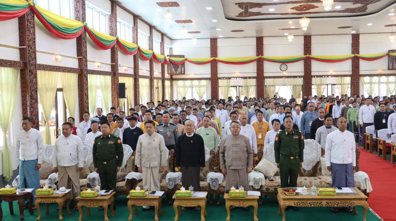 တောင်ကြီးမြို့ရှိ မြို့တော်ခန်းမတွင် မန္တလေး ငလျင်ကြီး လှုပ်ခတ်မှု (၁) နှစ်ပြည့် အထိမ်း အမှတ် အခမ်းအနား ကျင်းပ