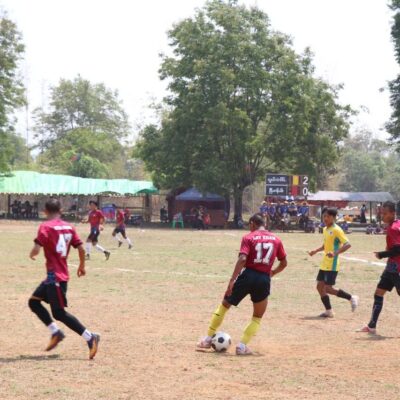ဆီဆိုင်မြို့နယ်၊ ပါလောပါကယ်ကျေးရွာအုပ်စု၊ လွယ်ဆန်ဆစ်ကျေးရွာတွင် နှစ်သစ်ကူးအထိမ်းအမှတ်ဖလား ဘောလုံးပြိုင်ပွဲ ဖွင့်ပွဲကျင်းပ