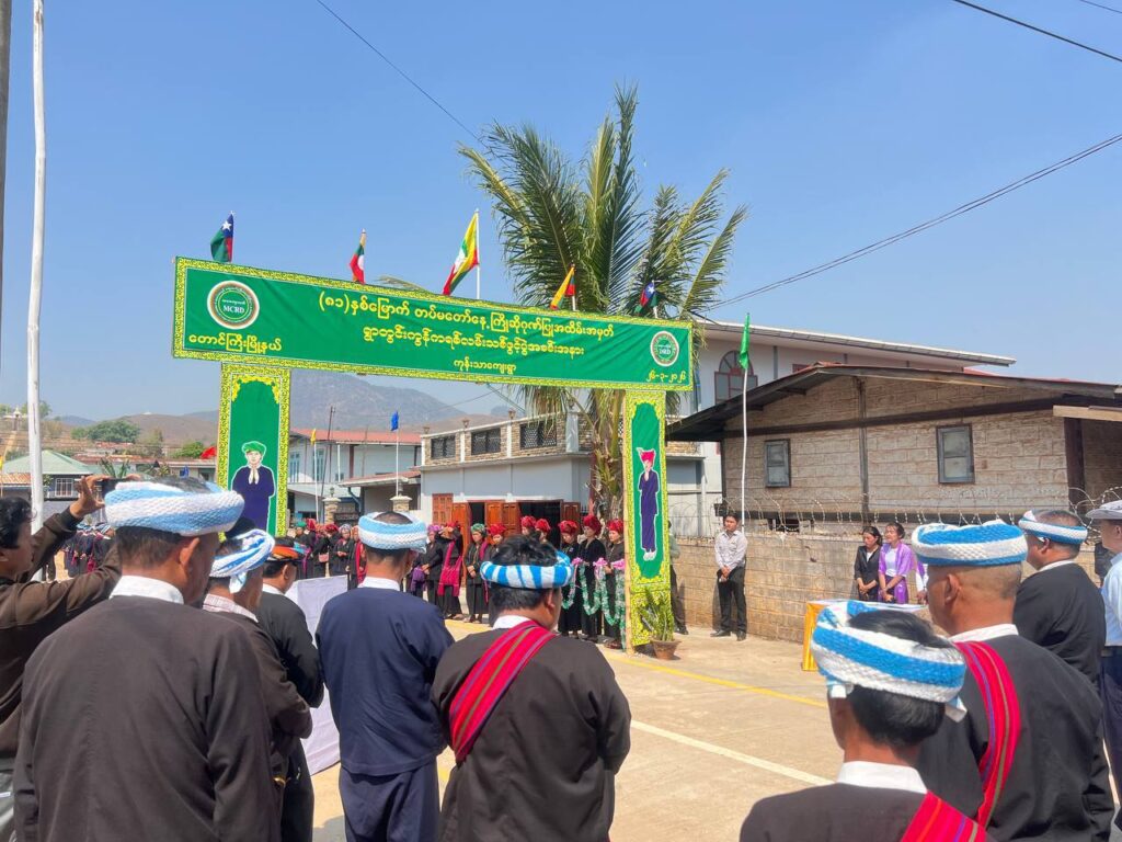 (၈၁)နှစ်မြောက် တပ်မတော်နေ့ကိုကြိုဆို ဂုဏ်ပြုသောအထိမ်းအမှတ်အနေဖြင့် ရွာတွင်းကွန် ကရစ်လမ်းသစ်ဖွင့်ပွဲ အခမ်းအနားကျင်းပ