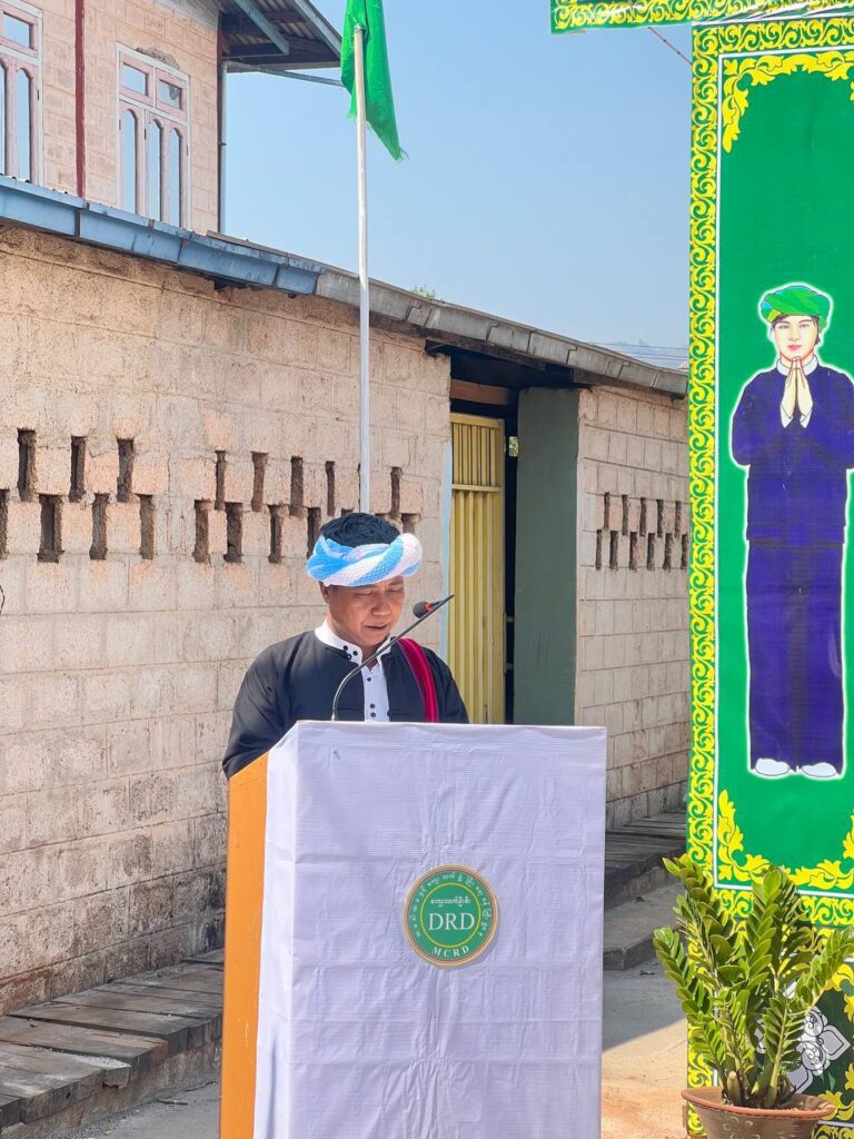 (၈၁)နှစ်မြောက် တပ်မတော်နေ့ကိုကြိုဆို ဂုဏ်ပြုသောအထိမ်းအမှတ်အနေဖြင့် ရွာတွင်းကွန် ကရစ်လမ်းသစ်ဖွင့်ပွဲ အခမ်းအနားကျင်းပ