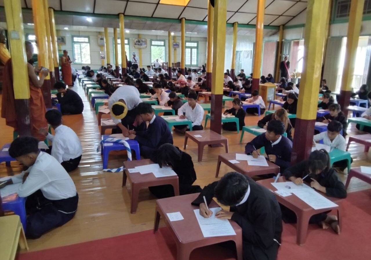 ာင်ႏကီꩻခရဲင်ႏ၊ ဝေင်ꩻနယ်ႏလစ်ꩻဖြုံႏ ပအိုဝ်ႏလိတ်လုဲင်ꩻစွစ်ꩻလီတာႏ ဗဟိုႏသံႏဃာႏအွဥ်ငါ မာꩻလွေꩻ နေင်ႏ(၄၁)ဗွေ ပွယ်ꩻစေလိတ်ပအိုဝ်ႏ
