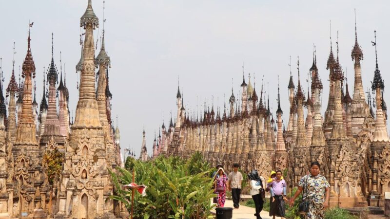 မွေတော်က္ကူဘုရားတွင် ဘုရားဖူးဧည့်သည်များ အရင်လထက် လျော့နည်းလာ