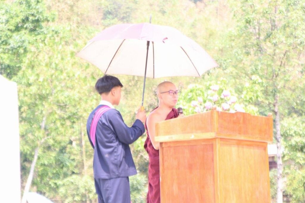 ထီရီးရွာတွင် သတ္တမကြိမ်မြှောက် ပအိုဝ်းစာ​ပေ၊ သုဝဏ္ဏဘူမိဓမ္မစကူးလ်သင်တန်းဆင်းပွဲ အခမ်းအနားကျင်းပ