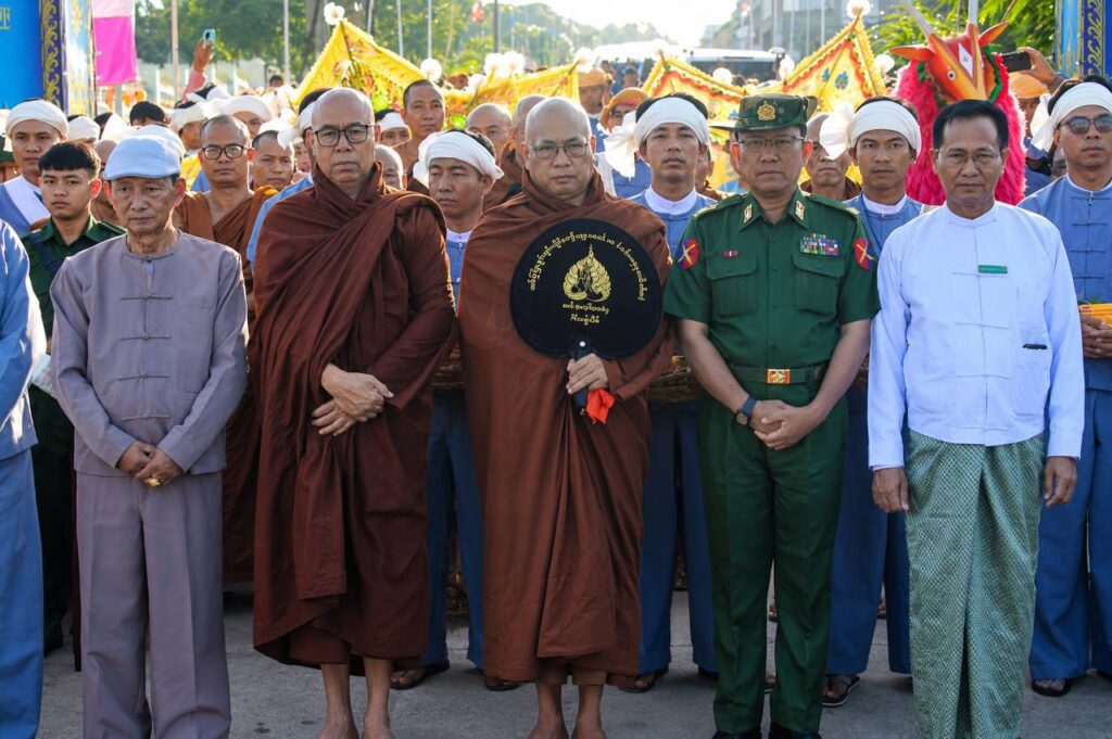 လွိုင်လင်မြို့၊ သာသနဝိပုလ ဓါတ်တော်ကျောင်းတိုက် ပဓာနနာယက ဆရာတော် Dr.ပညာနန္ဒ (အဂ္ဂမဟာပဏ္ဍိတ)၏ (၇၅) နှစ်ပြည့် စိန်ရတုမွေးနေ့ ကို