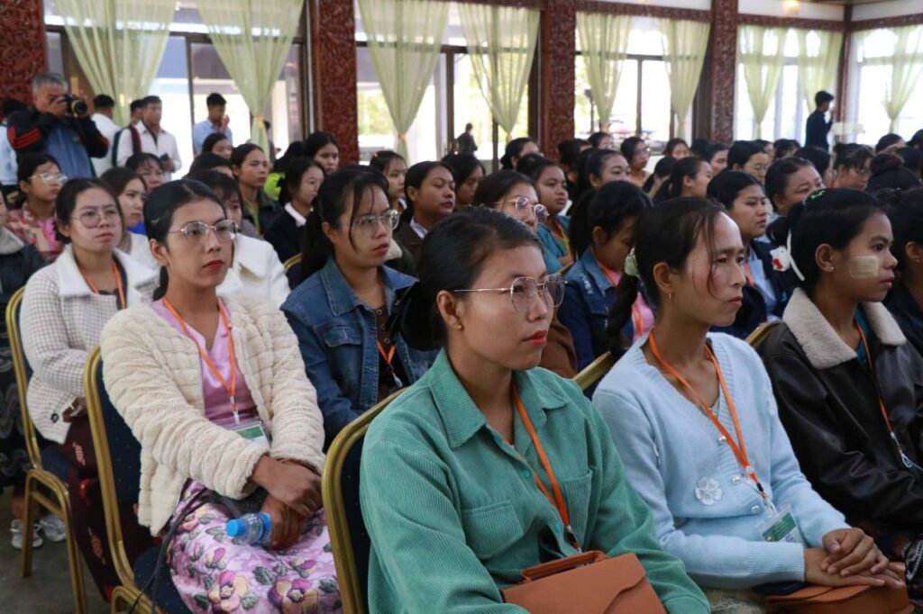 တောင်ကြီးမြို့ရှိ မြို့တော်ခန်းမတွင် လူငယ်တွေ့ဆုံပွဲအခမ်းအနားကျင်းပ