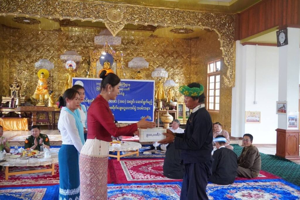 ၂၀၂၆ ခုနှစ် မိုးရာသီစိုက်ပျိုးစရိတ်ချေးငွေ ပေးအပ်ပွဲ၌ ရှမ်းပြည်နယ်ဝန်ကြီးချုပ် စိုင်းထိန်စိုး အမှာစကားပြောကြား