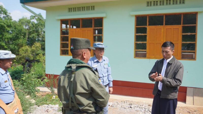 ကျူစန်လောင်း အလက၌ ရုံးခန်းအဆောက်အအုံ နှင့် အိမ်သာလိုအပ်နေသဖြင့် လွိုင်လင်မြို့နယ် ပြည်နယ်လွှတ်တော်ကိုယ်စားလှယ်နှင့် နတလခရိုင်မှူး ကွင်းဆင်းကြည့်ရှု