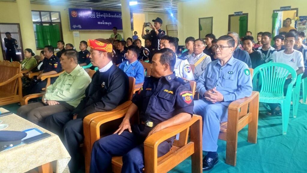 လွိုင်လင်မြို့နယ် အကြိုအခြေခံမီးသတ်ပညာသင်တန်း ဖွင့်ပွဲသို့ ရှမ်းပြည်နယ်လွှတ်တော်ကိုယ်စားလှယ်များ တက်ရောက်