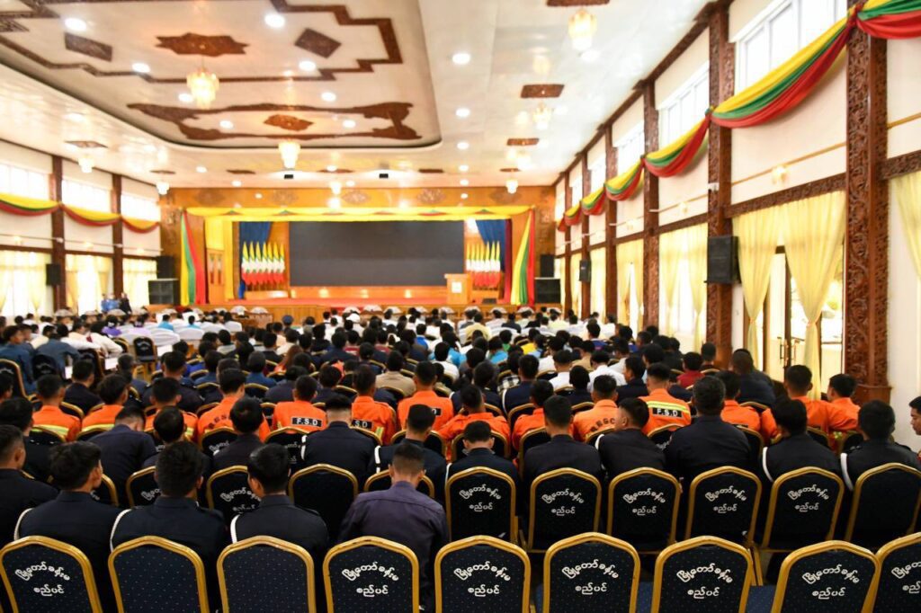 မီးဘေးအန္တရာယ်ကို ခေတ်မီ Foam နည်းပညာဖြင့် တုံ့ပြန်နိုင်ရန် အရန်နှင့် သီးသန့်မီးသတ်တပ်ဖွဲ့ဝင်များအတွက် အခြေခံမီးသတ်ပညာသင်တန်း