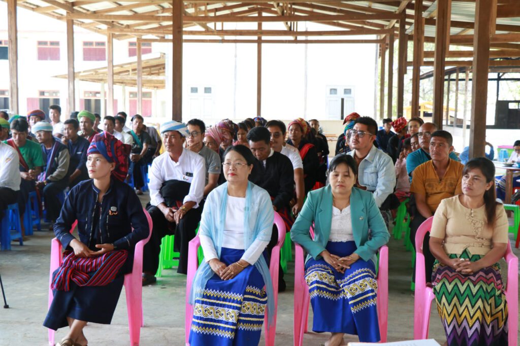 တောင်ကြီးမြို့နယ် လင်းလေကျေးရွာ၌ အမျိုးသမီးများဝင်ငွေတိုးရေး အပ်ချုပ်နည်းပညာ သင်တန်းဖွင့်ပွဲ အခမ်းအနားကျင်းပ