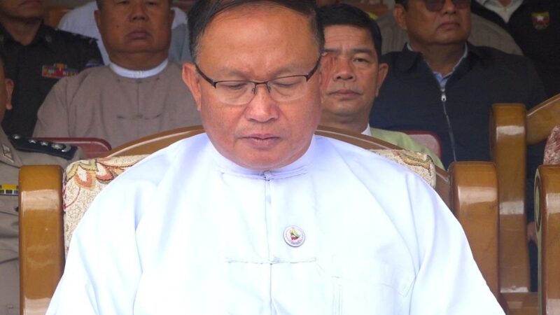 နှစ်(၈၀)ပြည့် မြန်မာနိုင်ငံမီးသတ်တပ်ဖွဲ့နေ့အခမ်းအနားကို တောင်ကြီးခရိုင်မီးသတ်စခန်းတွင်ကျင်းပ
