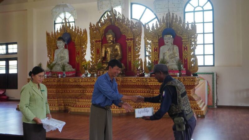 ပင်လုံမြို့၌ ပြည်နယ်လွှတ်တော်ကိုယ်စားလှယ်နှင့် ဌာနဆိုင်ရာများမှ ရပ်ကွက်အုပ်ချုပ်ရေးမှူးများ၊ ရာအိမ်မှူးများ၊ ဆယ်အိမ်မှူးများ၊ လုပ်ငန်းရှင်များနှင့် ပင်လုံမြို့ ဖွံ့ဖြိုးတိုးတက်ရေးလုပ်ငန်းများ ဆွေးနွေးခြင်းအခမ်းအနားပြုလုပ်