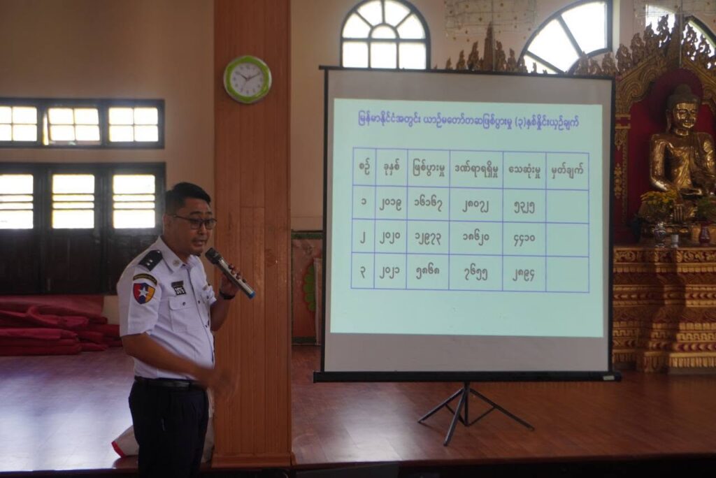ပင်လုံမြို့၌ ပြည်နယ်လွှတ်တော်ကိုယ်စားလှယ်နှင့် ဌာနဆိုင်ရာများမှ ရပ်ကွက်အုပ်ချုပ်ရေးမှူးများ၊ ရာအိမ်မှူးများ၊ ဆယ်အိမ်မှူးများ၊