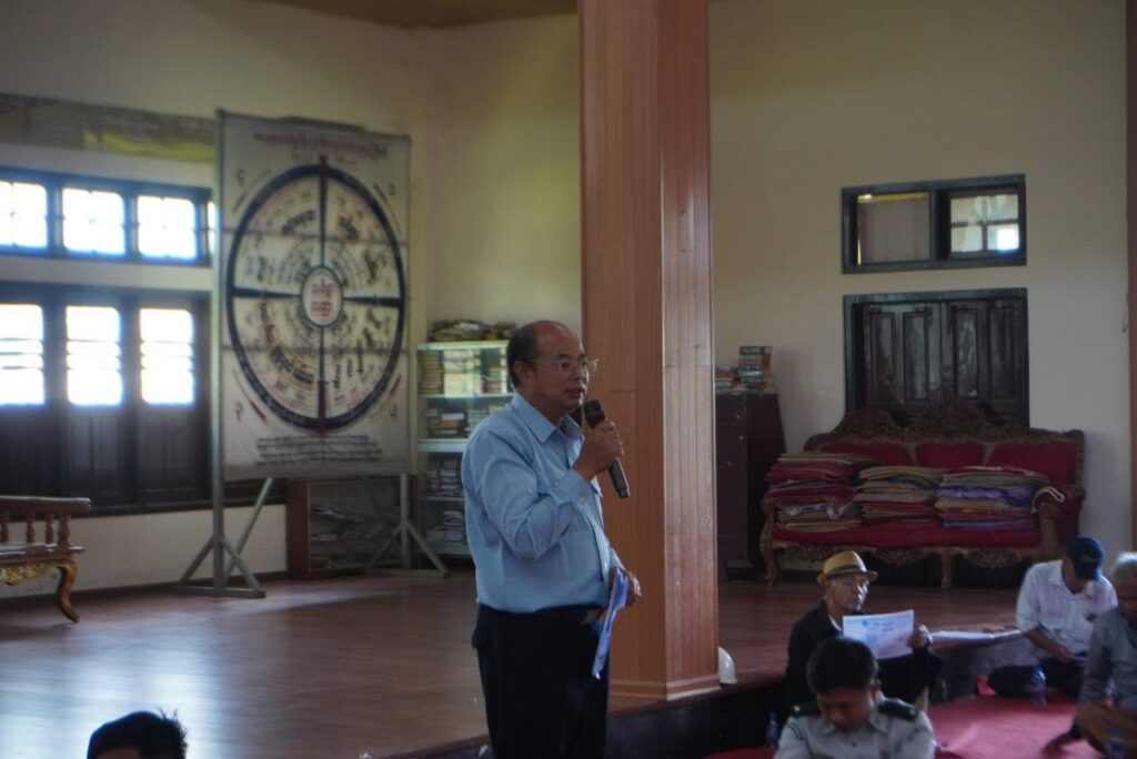ပင်လုံမြို့၌ ပြည်နယ်လွှတ်တော်ကိုယ်စားလှယ်နှင့် ဌာနဆိုင်ရာများမှ ရပ်ကွက်အုပ်ချုပ်ရေးမှူးများ၊ ရာအိမ်မှူးများ၊ ဆယ်အိမ်မှူးများ၊