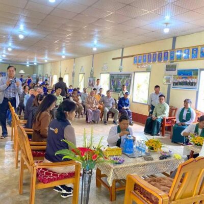 ဘုန်းတော်ကြီးပညာသင်ကျောင်းများအတွက် KBZ Foundation နှင့် Rotary Club မှ ထောက်ပံ့လှူဒါန်း