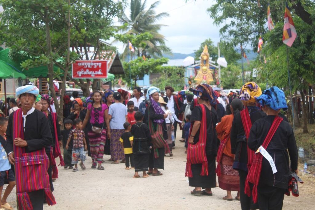 ရှမ်းပြည်နယ်တောင်ပိုင်း မောက်မယ်မြို့နယ်၌ အရှင်ဘဒ္ဒန္တစန္ဒိမာ (သာသနဓဇ ဓမ္မာစရိယ) ၏ အန္တိမအဂ္ဂိစျာပန သာဓုဂိဠာန ပူဇော်ပွဲ ကျင်း