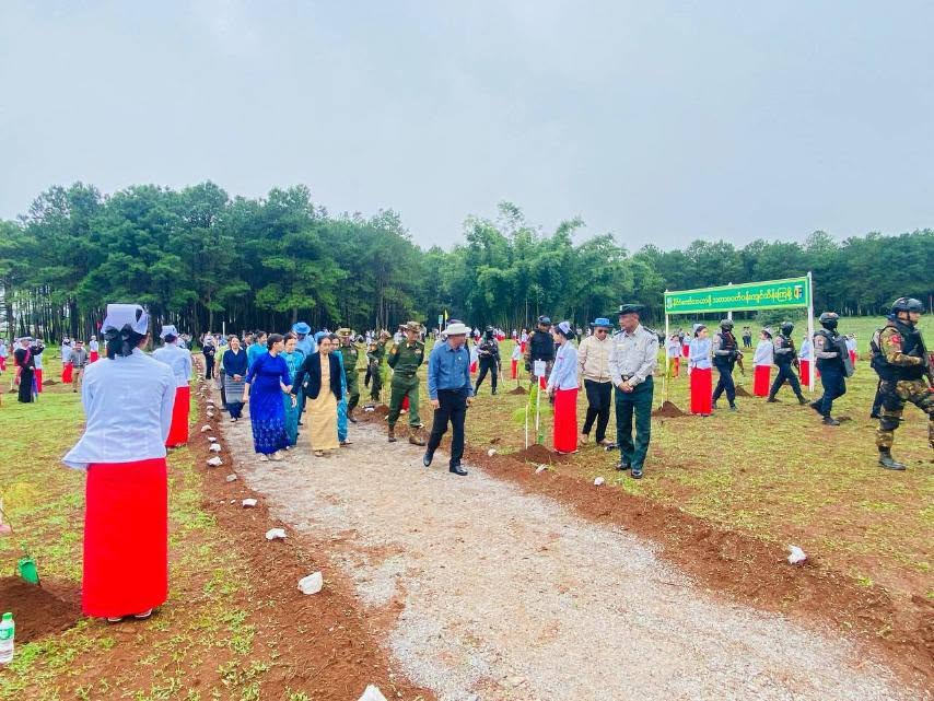 တောင်ကြီးမြို့၌ မိုးရာသီသစ်ပင်စိုက်ပျိုးပွဲကျင်းပ၊ ပျိုးပင် ၁,၀၀၀ စိုက်ပျိုး
