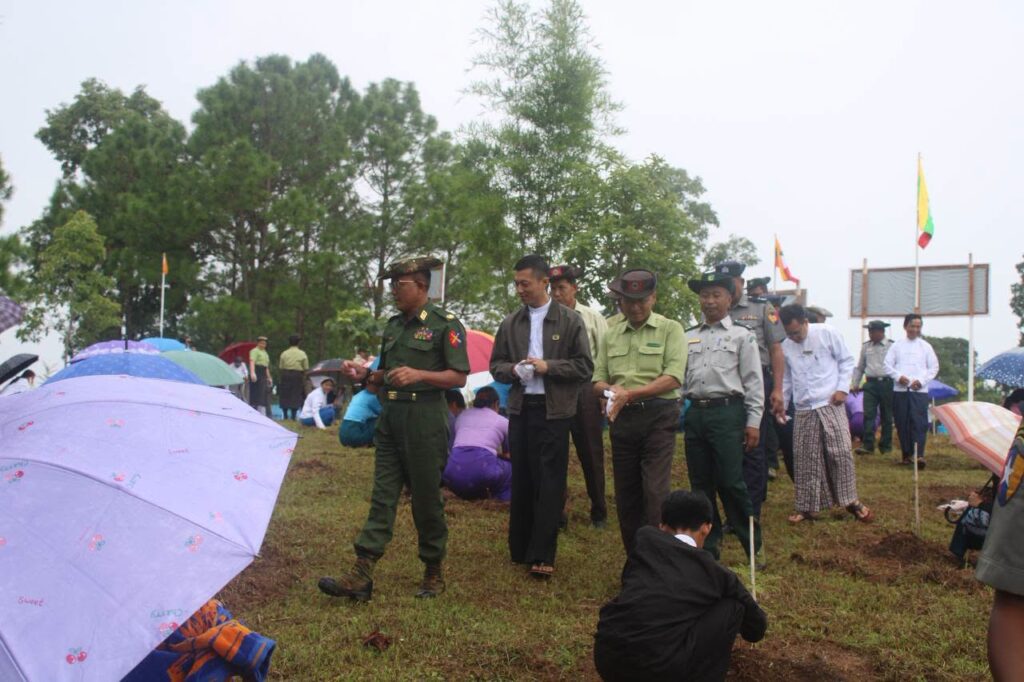 လွိုင်လင်ခရိုင်၊ ရတနာစည်တပ်ဦး စာသင်တိုက်၌၂ဝ၂၆ခုနှစ် မိုးရာသီ သစ်ပင်စိုက်ပျိုးပွဲအခမ်းနားကျင်းပ