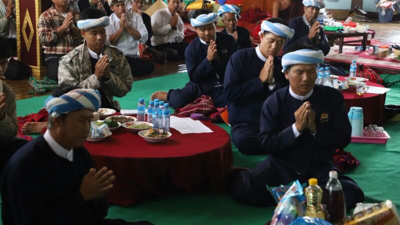 တောင်ကြီးမြို့နယ် ပြည်နယ်လွှတ်တော်ကိုယ်စားလှယ်များနှင့် ပင်တွန်ကျေးရွာအုပ်စု ဒေသခံပြည်သူများ တွေ့ဆုံ