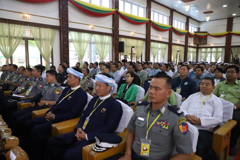 (၃၉)ကြိမ်မြောက် အပြည်ပြည်ဆိုင်ရာ မူးယစ်ဆေးဝါးအလွဲသုံးမှုနှင့် တရားမဝင်ရောင်းဝယ်မှု တိုက်ဖျက်ရေးနေ့ အထိမ်းအမှတ်အခမ်းအနား တောင်