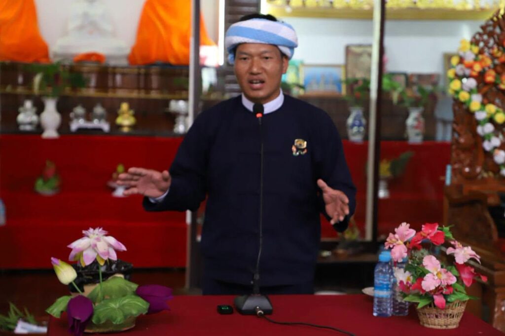 တောင်ကြီးမြို့နယ် ပြည်နယ်လွှတ်တော်ကိုယ်စားလှယ်များနှင့် ပင်တွန်ကျေးရွာအုပ်စု ဒေသခံပြည်သူများ တွေ့ဆုံ