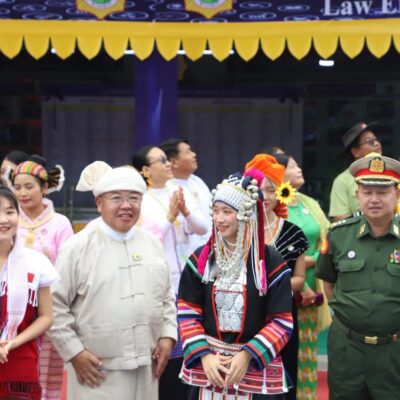 (၃၉)ကြိမ်မြောက် အပြည်ပြည်ဆိုင်ရာ မူးယစ်ဆေးဝါးအလွဲသုံးမှုနှင့် တရားမဝင်ရောင်းဝယ်မှု တိုက်ဖျက်ရေးနေ့ အထိမ်းအမှတ်အခမ်းအနား တောင်ကြီးမြို့၌ ကျင်းပ