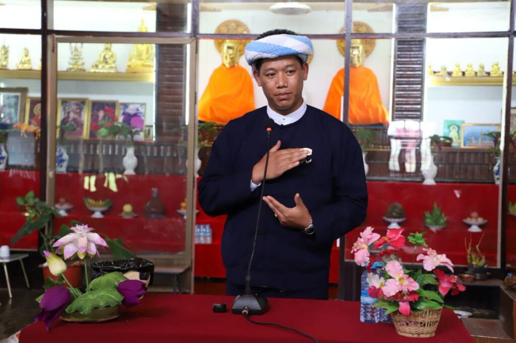 တောင်ကြီးမြို့နယ် ပြည်နယ်လွှတ်တော်ကိုယ်စားလှယ်များနှင့် ပင်တွန်ကျေးရွာအုပ်စု ဒေသခံပြည်သူများ တွေ့ဆုံ