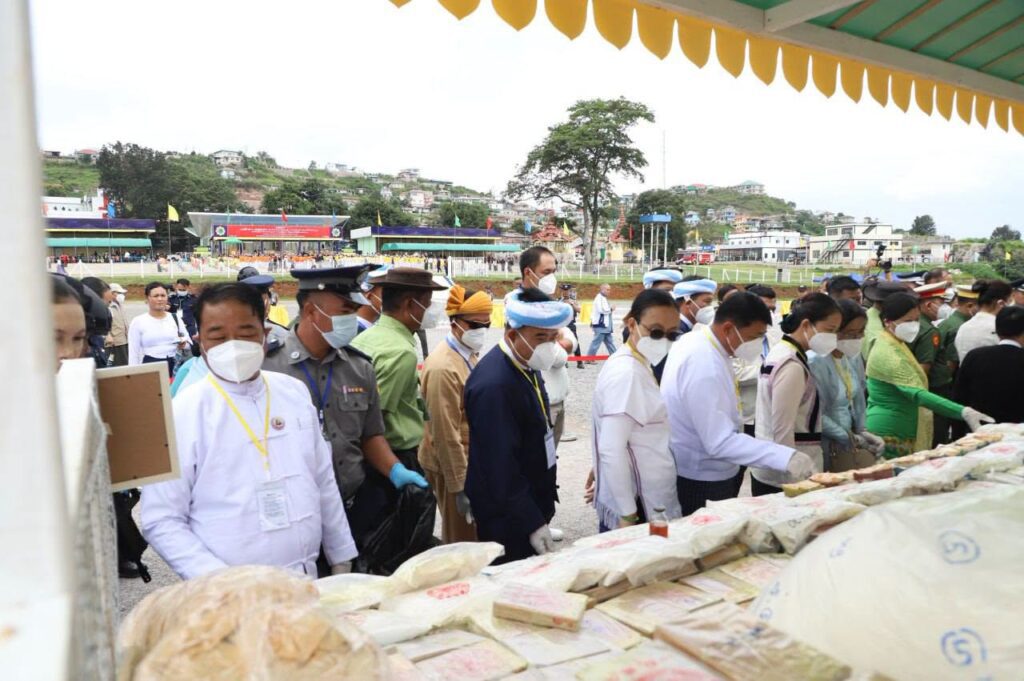 တောင်ကြီးမြို့တွင် (၃၉)ကြိမ်မြောက် အပြည်ပြည်ဆိုင်ရာ မူးယစ်ဆေးဝါးအလွဲသုံးမှုနှင့် တရားမဝင်ရောင်းဝယ်မှုတိုက်ဖျက်ရေးနေ့ အထိမ်းအမ