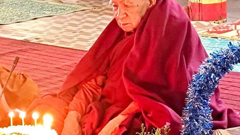လွိုင်တပ်ဘုန်းတော်ကြီးကျောင်း ဆရာတော် ဘဒ္ဒန္တဝေပုလ္လ၏ သက်တော် (၉၂)ပြည့် ဝိဇာတမွေးနေ့အလှူမင်္ဂလာကို ပင်လုံမြို့ မြို့မ မင်္ဂလာနောင်ကွတ် ပရိယတ္တိစာသင်တိုက် ဦးစီးပဓာန ဆရာတော် ဘဒ္ဒန္တပညာဗလ ကြွရောက်ချီးမြှင့်