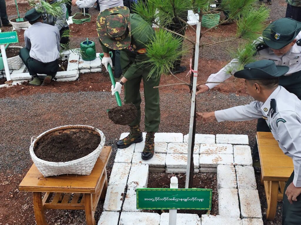 တောင်ကြီးမြို့တွင် ၂၀၂၆ ခုနှစ် ဒုတိယအကြိမ် မိုးရာသီသစ်ပင်စိုက်ပျိုးပွဲတွင် သစ်ပင် ၁,၁၀၀ ပင် စိုက်ပျိုး