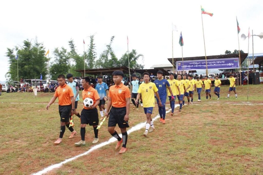 (၄)ကြိမ်မြောက် ကျေးရွာကော်မတီဖလားဘောလုံးပြိုင်ပွဲ ဖွင့်ပွဲအခမ်းအနား ကျင်းပ
