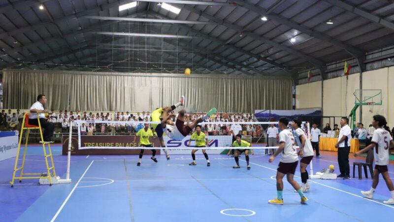 ရှမ်းပြည်နယ်ဝန်ကြီးချုပ်ဖလား အသက်(၂၃) နှစ်အောက် မြို့နယ်အလိုက် ပိုက်ကျော်ခြင်းပြိုင်ပွဲ ဆုချီးမြှင့်