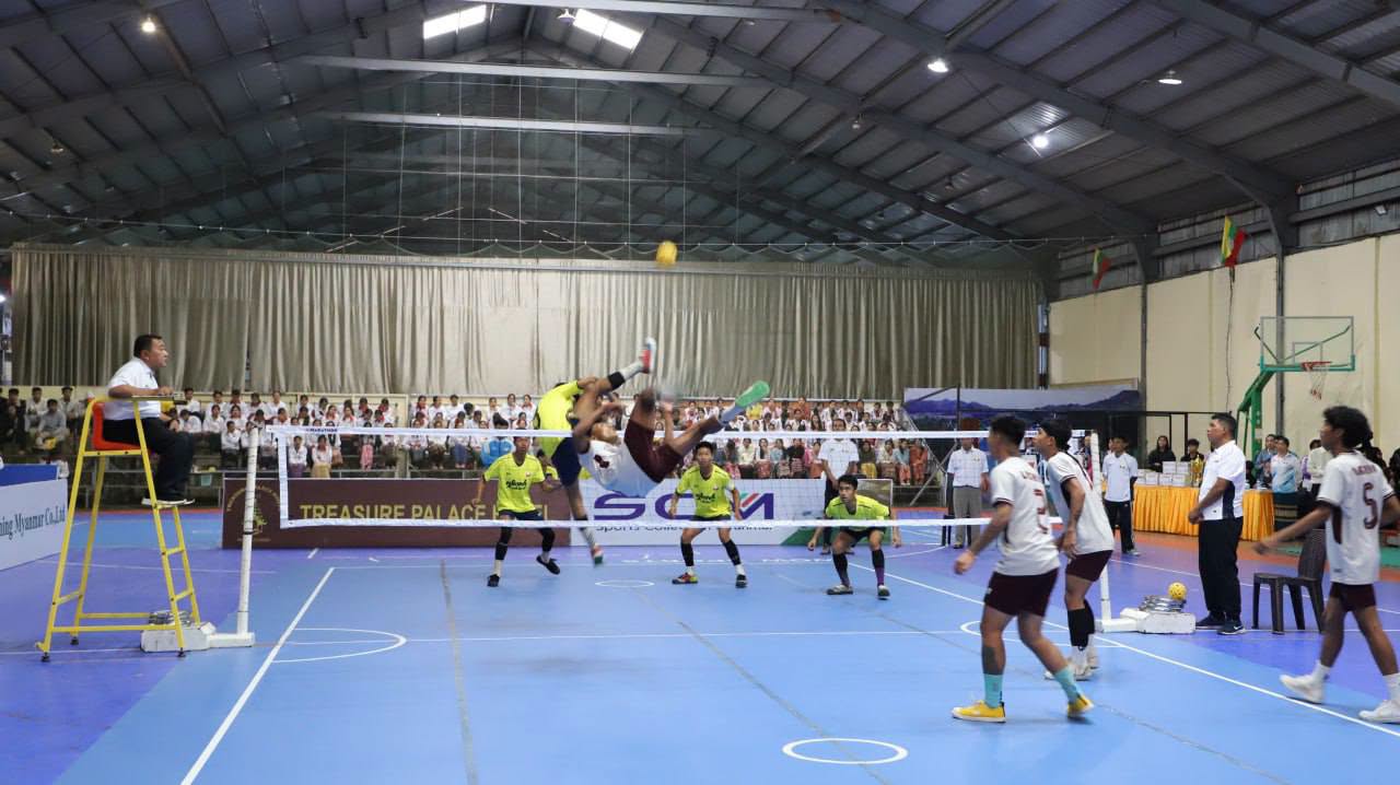 Shan State Chief Minister’s Cup Under-23 Township Takraw Tournament Awards Presented