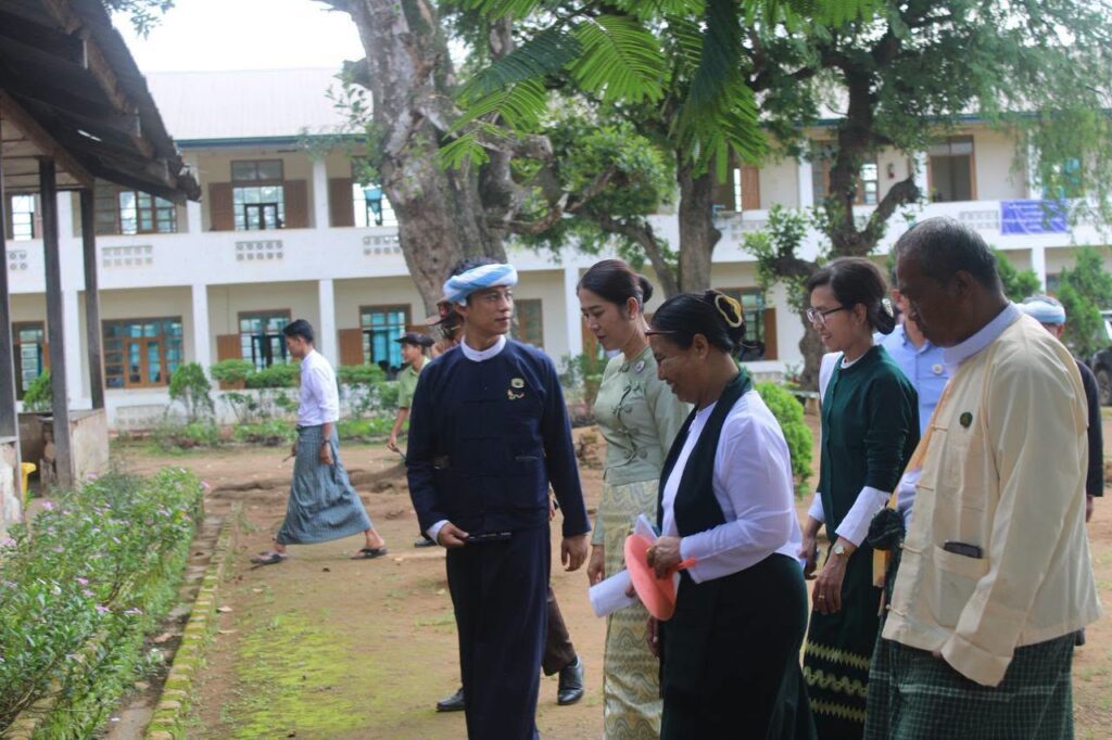 မိုင်းပွန်မြို့တွင် ကျန်းမာရေးနှင့် ပညာရေးဖွံ့ဖြိုးတိုးတက်ရေးလုပ်ငန်းများကို ပြည်နယ်လူမှုရေးရာဝန်ကြီး ဒေါ်နန်းခမ်းလူ ကွင်းဆင်