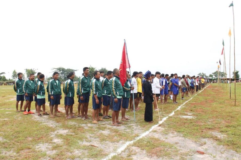 (၄)ကြိမ်မြောက် ကျေးရွာကော်မတီဖလားဘောလုံးပြိုင်ပွဲ ဖွင့်ပွဲအခမ်းအနား ကျင်းပ