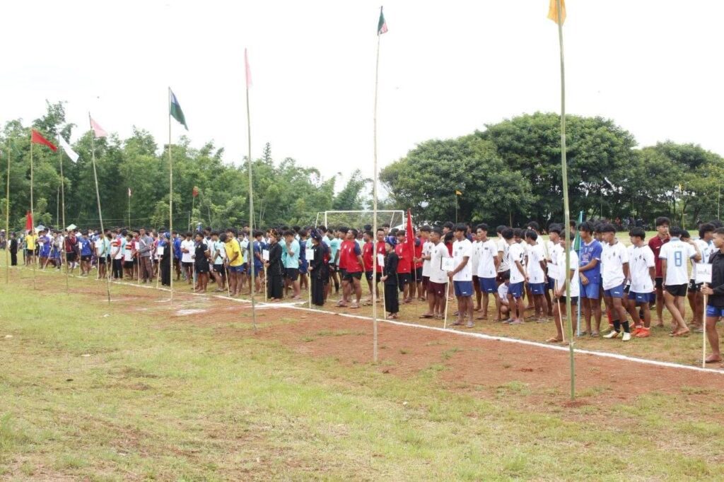 (၄)ကြိမ်မြောက် ကျေးရွာကော်မတီဖလားဘောလုံးပြိုင်ပွဲ ဖွင့်ပွဲအခမ်းအနား ကျင်းပ
