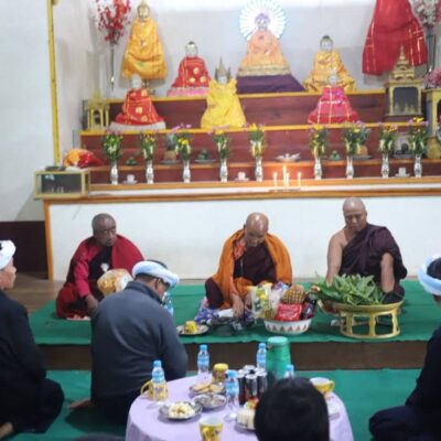 PNO) ပါတီအတွင်းရေးမှူးချုပ် ဦးခွန်သိန်းဖေနှင့်လွတ်တော်ကိုယ်စားလှယ်အဖွဲ့ ပင်လောင်း–ကလော–ရမဲသင်းနယ်စပ် အလောင်းတော်ပေါက်ဒေသရှိ ပြည်သူများနှင့်သွားရောက် တွေ့ဆုံ