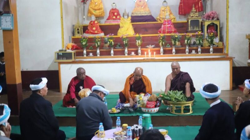 PNO) ပါတီအတွင်းရေးမှူးချုပ် ဦးခွန်သိန်းဖေနှင့်လွတ်တော်ကိုယ်စားလှယ်အဖွဲ့ ပင်လောင်း–ကလော–ရမဲသင်းနယ်စပ် အလောင်းတော်ပေါက်ဒေသရှိ ပြည်သူများနှင့်သွားရောက် တွေ့ဆုံ