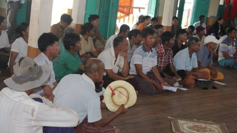မိုင်းပွန်မြို့ အနီးတဝိုက် နှင့် ချိုခမ်းကျောင်း၌ တောင်သူများနှင့် တွေ့ဆုံဆွေးနွေးပွဲ၊ မျိုးစေ့၊ ပျိုးပင်၊ မြေဩဇာနှင့် လယ်ယာသုံးစက်ကိရိယာများ ထောက်ပံ့ပေးအပ်ခြင်းနှင့် ကွင်းဆင်းလေ့လာခြင်းများပြုလုပ်