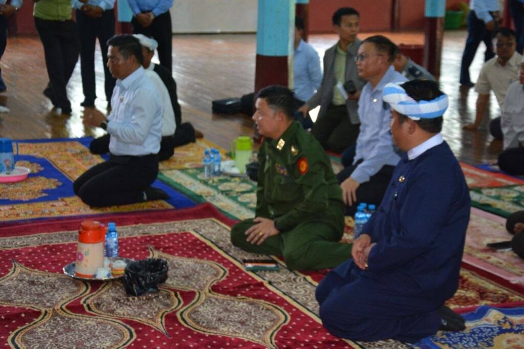 ဘုရားကျိန်းကျေးရွာတွင် ၂၀၂၆-၂၀၂၇ ဘဏ္ဍာနှစ် ရှမ်းပြည်နယ်အစိုးရအဖွဲ့၏ ရက်(၁၀၀) စီမံချက်ဖြင့် လျှပ်စစ်မီးဖွင့်ပွဲ အခမ်းအနား ကျင်